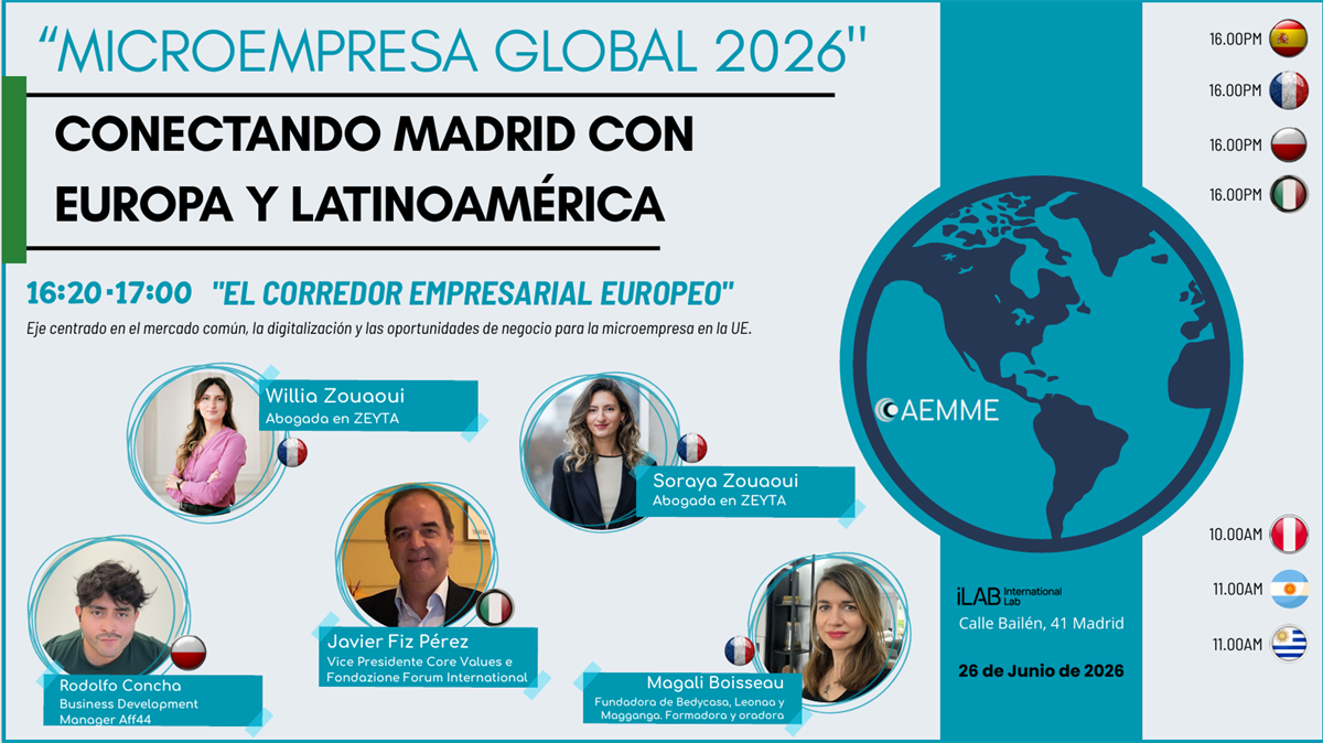 Zeyta — conférence AEMME, Chambre Officielle de Commerce d’Espagne en France